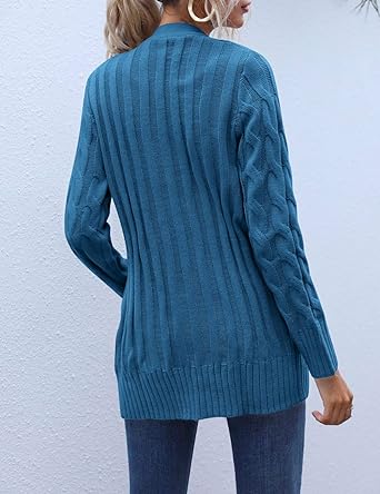 Drune | Eleganter und Bequemer Zopfstrickpullover