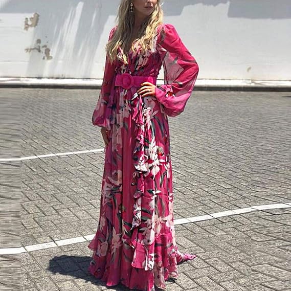 Drune | Hochwertige Elegantes Maxikleid Mode für Frauen