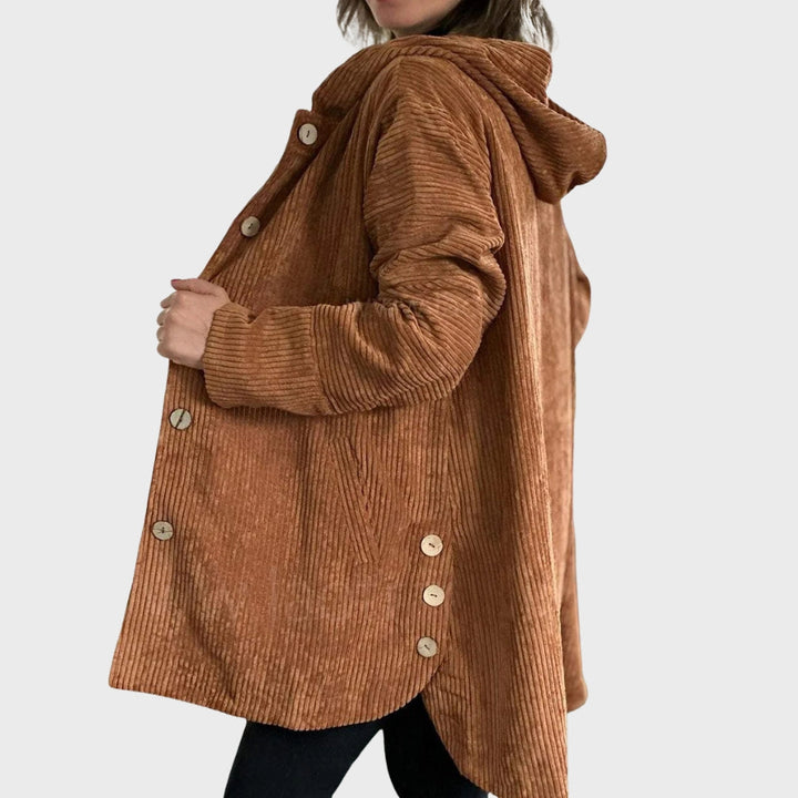 Drune | Gemütliche Kordjacke mit Kapuze