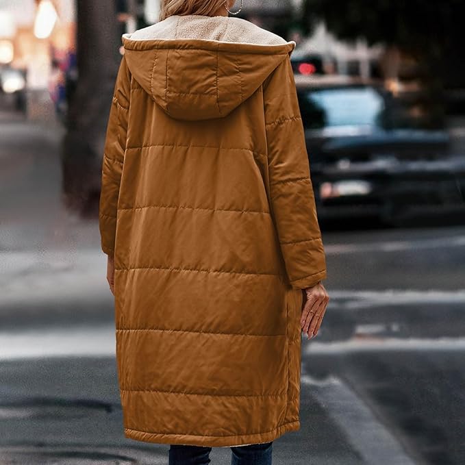 Drune | Jack für Damen - halblanges Jacke mit Kapuze