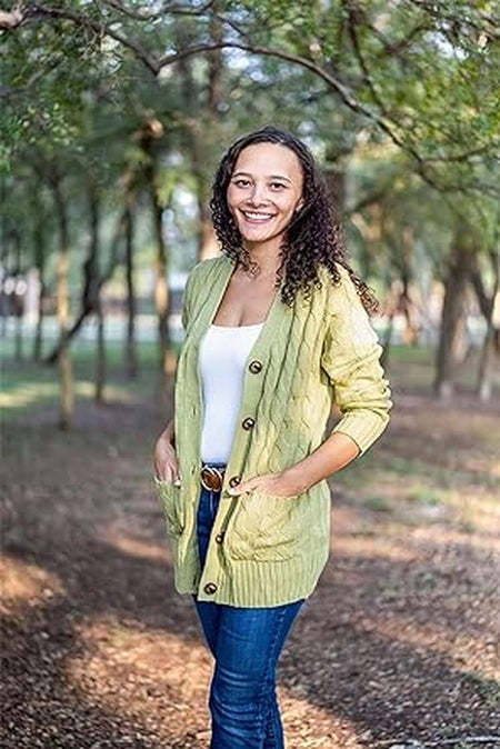 Drune | Strickjacke Elegant & Bequem Weiche Gestrickte Textur Vielseitiger Look