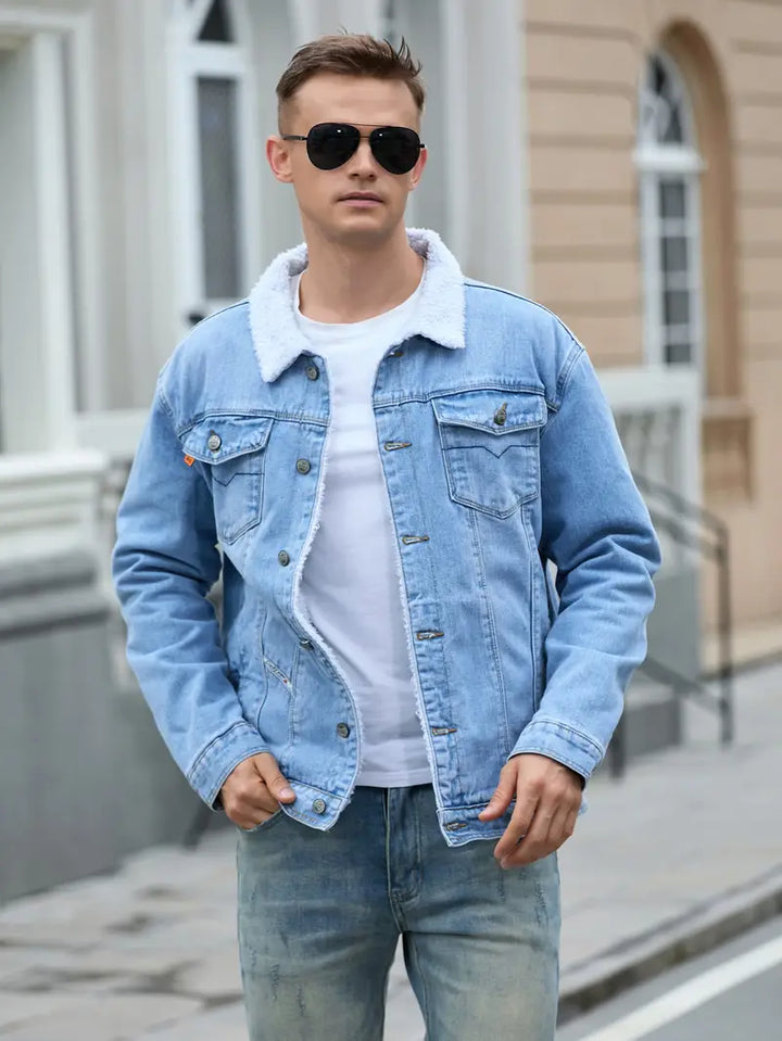 Drune | Jeansjacke Casual für Herren