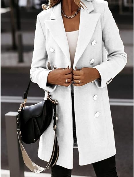Drune Solide Farbe Mantel Jacke