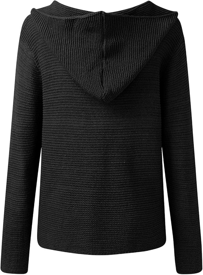 Drune | Vintage Kapuzenstrickmantel