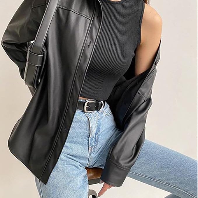 Drune | Leder Damenjacke