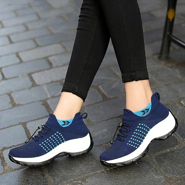 Drune | Orthopädische Schuhe - Sofortige Schmerztherapie bei Plantarfasziitis - Dehnbares gestricktes T-Stoff