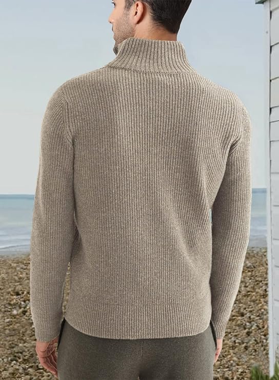 Drune | Stylischer Zipper Pullover für Herren (italienisches Design)