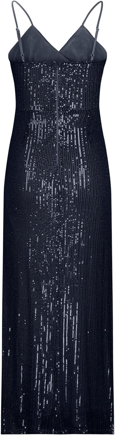 Drune | Paillettenverziertes Abendkleid Elegantes Festkleid