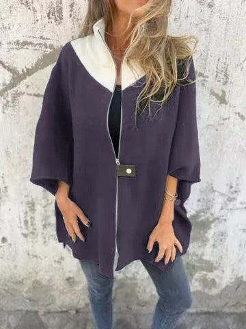 Drune | Lässige Jacke mit hohem Kragen