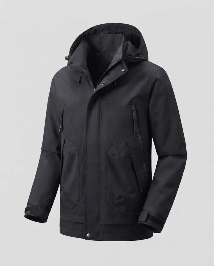 Herren Modern Windbreaker Jacke Drune