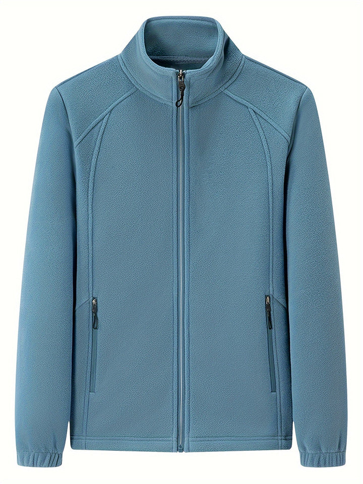 Drune | Plüsch Damen Outdoorjacke mit Hohem Kragen und Langen Ärmeln