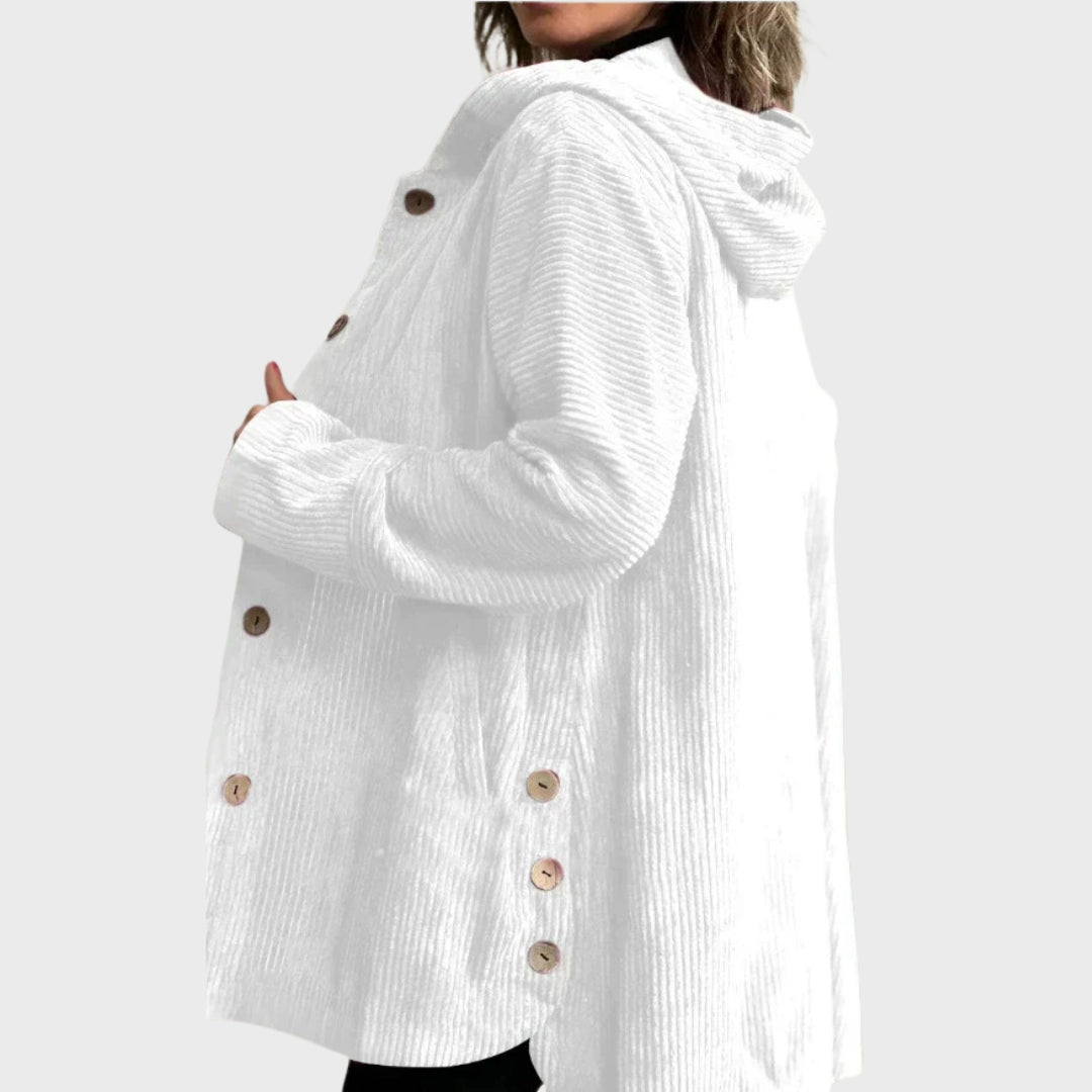 Drune | Gemütliche Kordjacke mit Kapuze