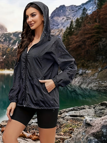 Drune | Sportjacke in Übergröße mit Kapuze
