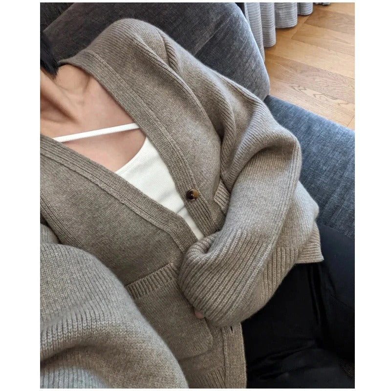 Drune | Gestrickte Strickjacke