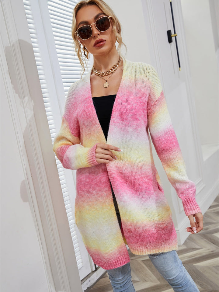 Drune | Engel Flügel Vollgröße Gradient Offene Vorderseite Cardigan