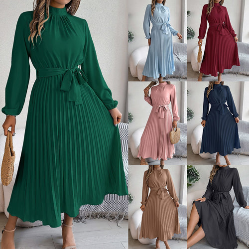 Drune | Elegantes Und Zeitloses Plissee Kleid