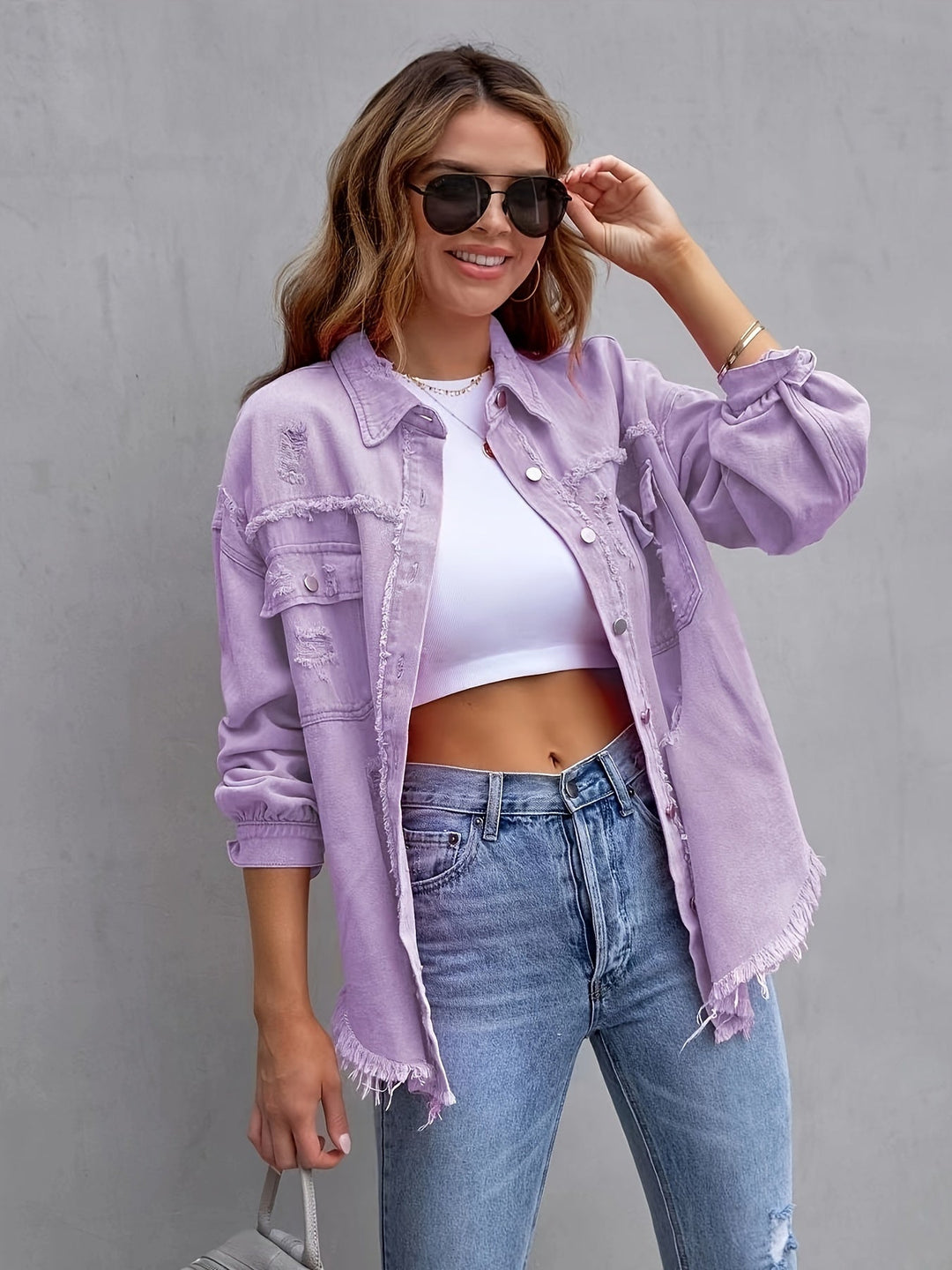 Drune | Denim Jacke