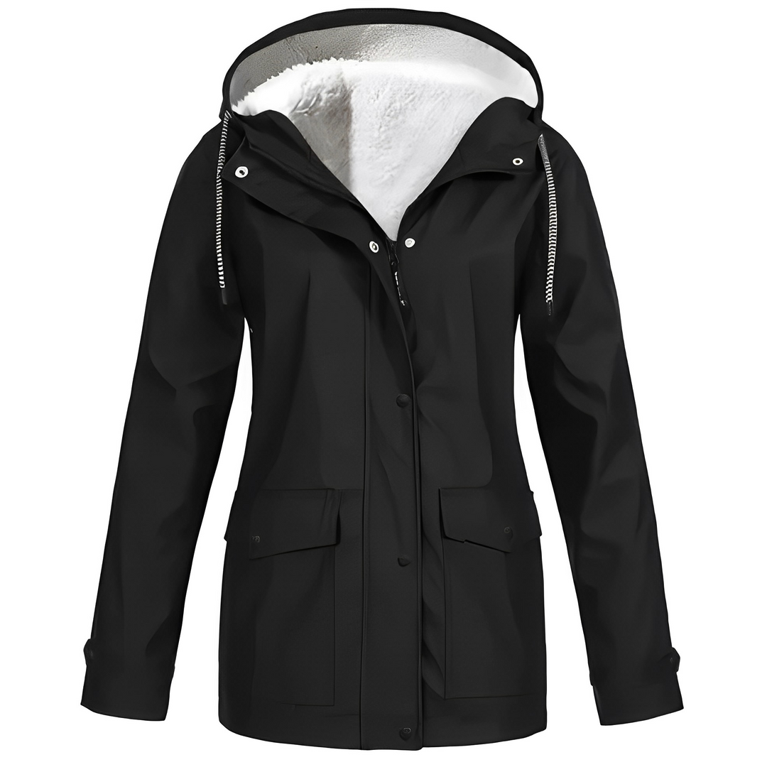 Drune | Outdoor-Haubenmantel mit Fleece-Futter für Damen