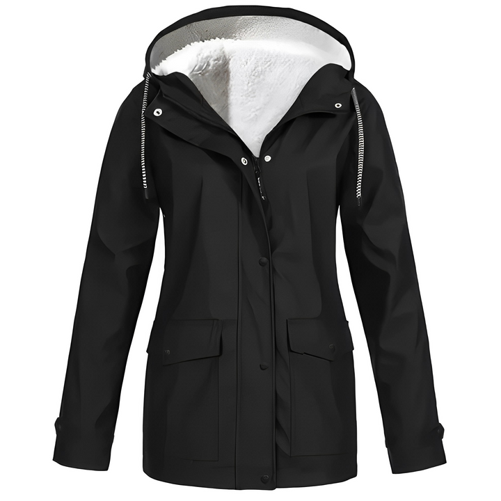 Drune | Fleecegefütterte Damen Regenjacke