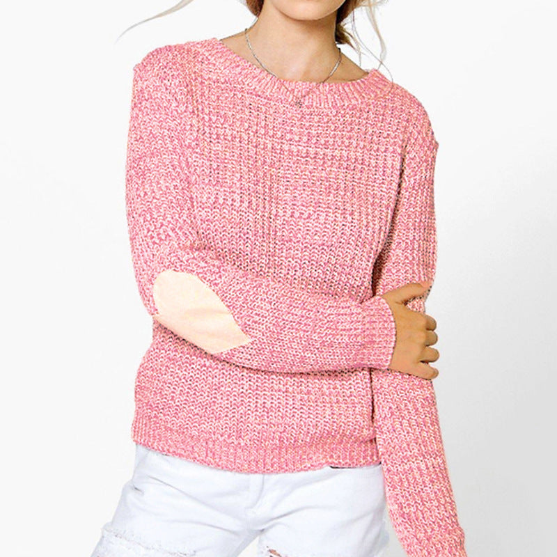 Damen Strickpullover mit Herz-Applikationen und lässiger Passform Drune