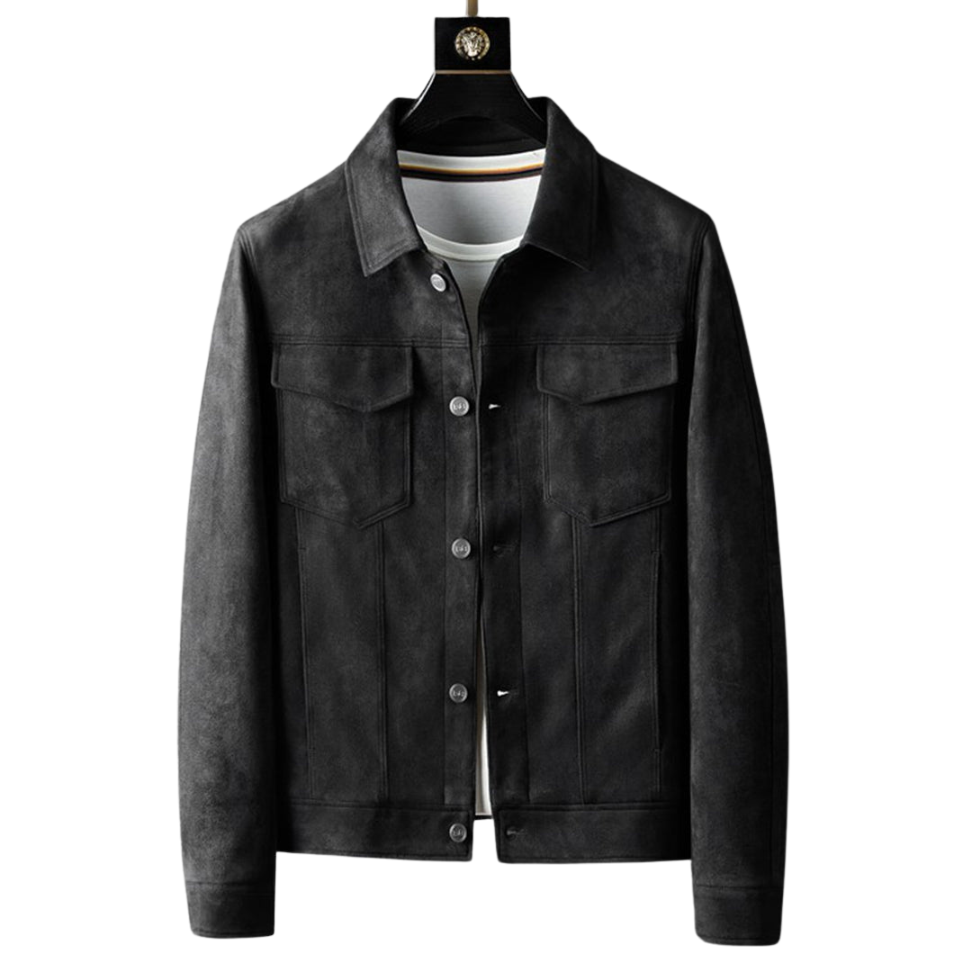 Drune | Trendig Suede Jacke für Männer