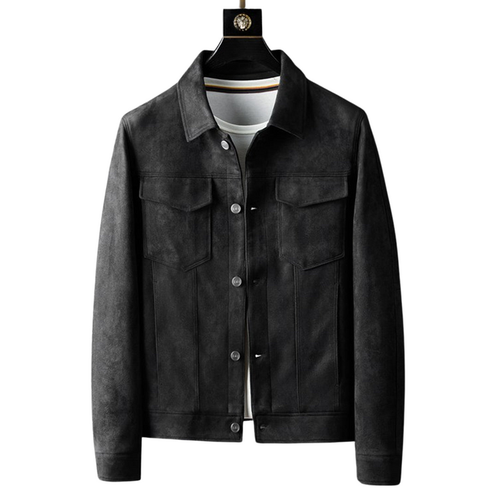 Drune | Trendig Suede Jacke für Männer