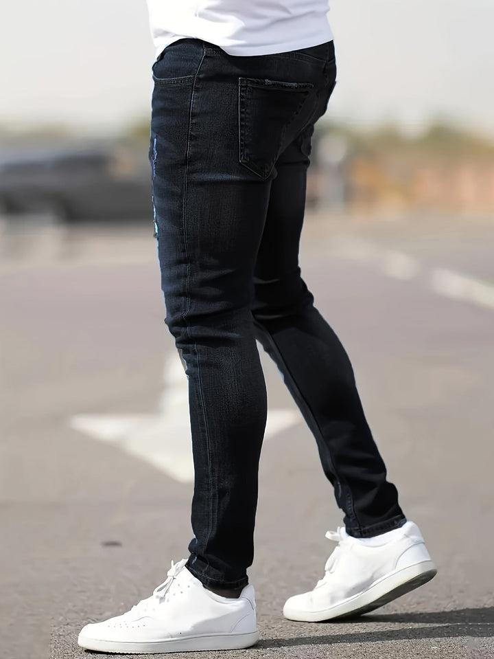 Drune | zerrissene jeans für männer