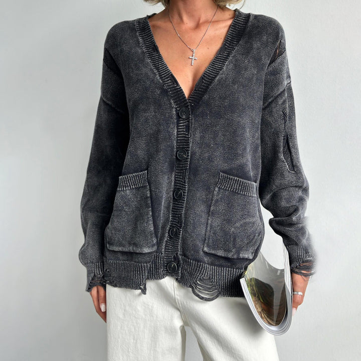 Drune | Out-Strickjacke für Damen