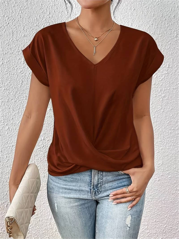 Lia - Stylisches T-Shirt Mit Kurzen Ärmeln