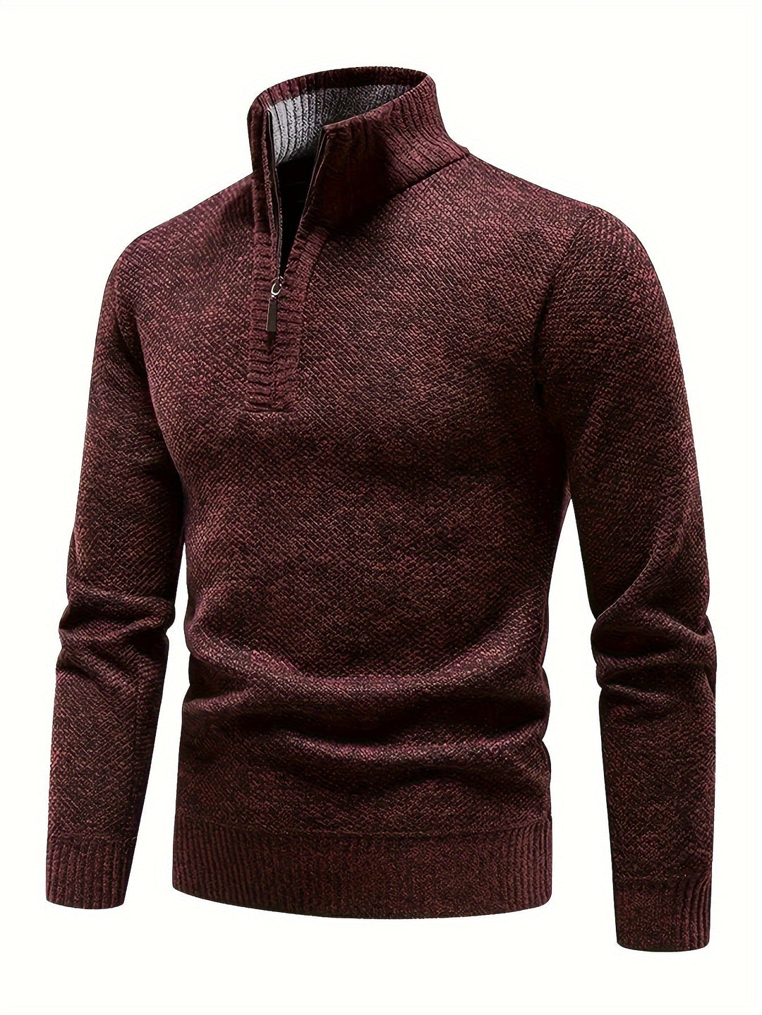 Drune | Lässiger Pullover mit Reißverschluss für Männer