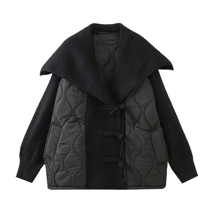 Drune | Oversized Damenjacke mit Lässigem Marinekragen