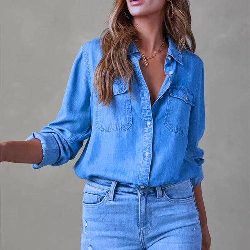Drune | Jeans Bluse für Frauen
