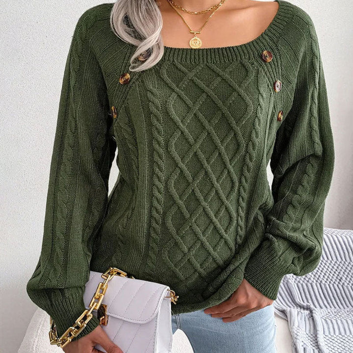 Drune | Pullover Aus Gedrehtem Strick mit Modernem Design