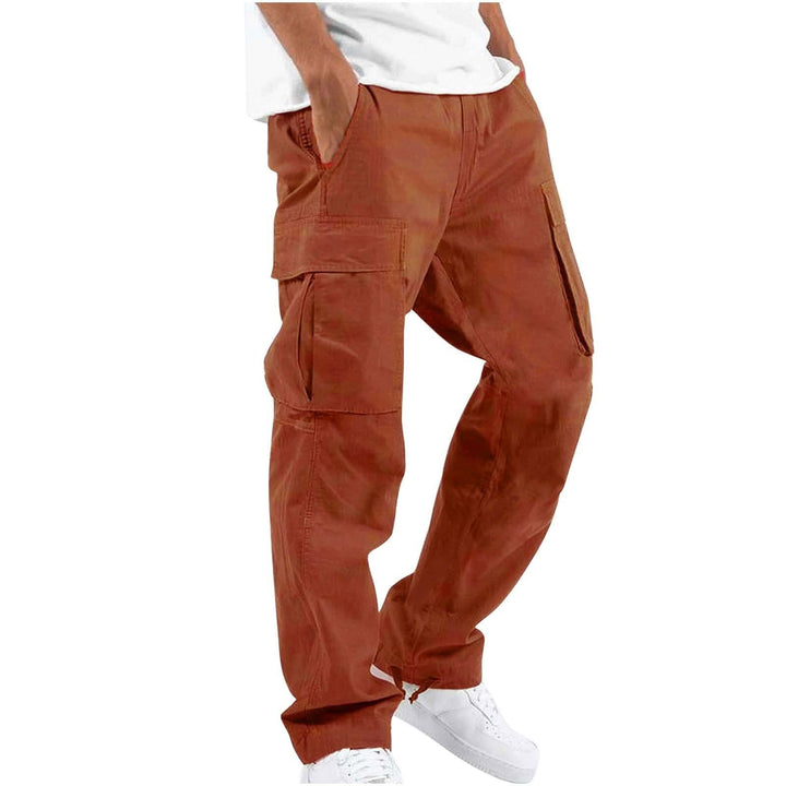 Drune | Bequeme Herren Arbeitsbekleidungs Hose Mit Verstellbarem Bund Und Vielen Taschen