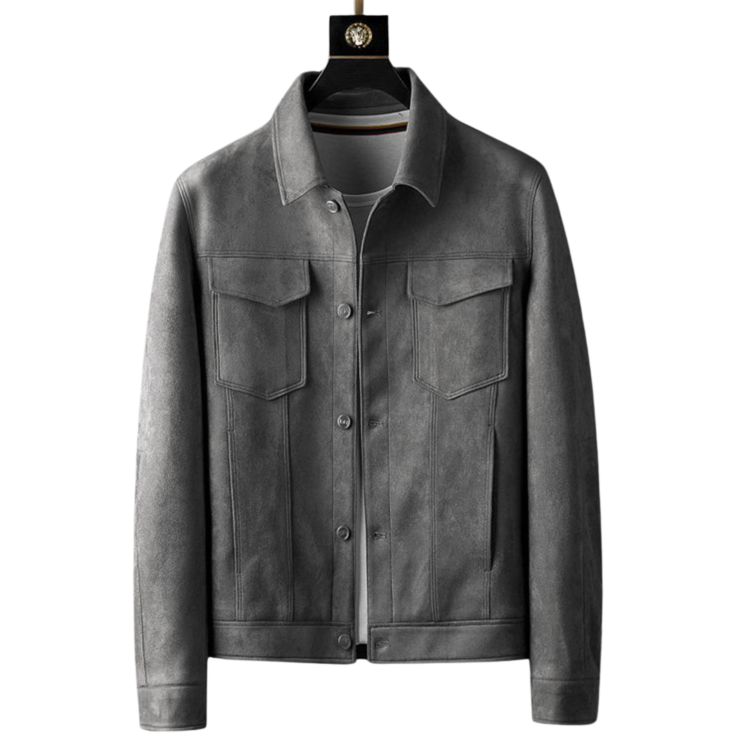 Drune | Trendig Suede Jacke für Männer