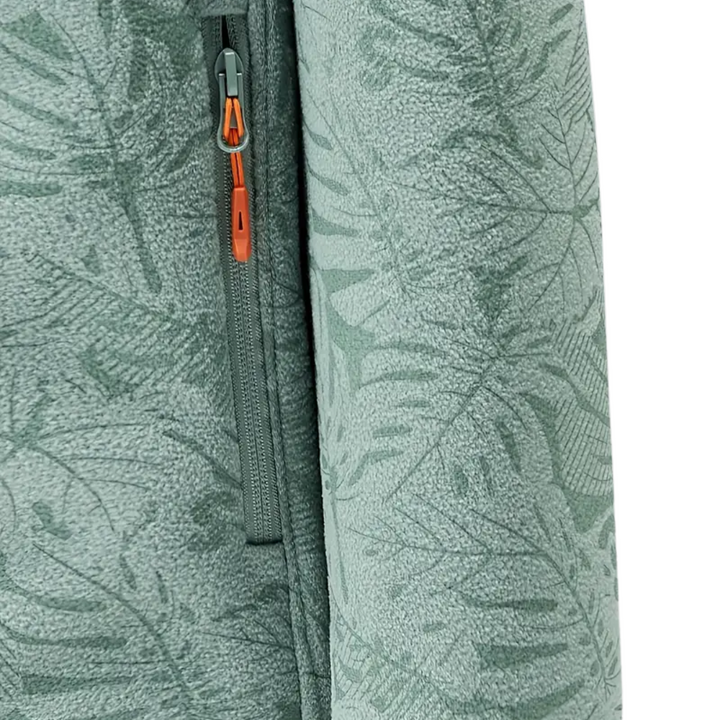 Drune | Damen Outdoor Fleecejacke Winddicht mit Pflanzenmuster