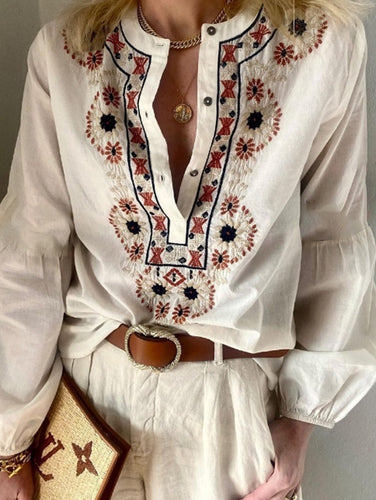 Drune | gestickte Boho-Tunika für Sommergefühle
