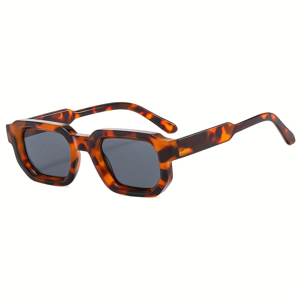 Drune | Neue Retro Sonnenbrille Mit Quadratem Rahmen Für Herren