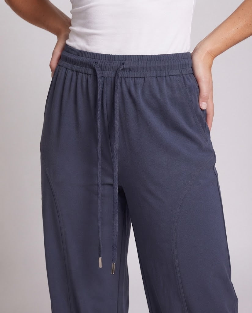 Damen Sportliche Relaxed Fit Freizeithosen Drune