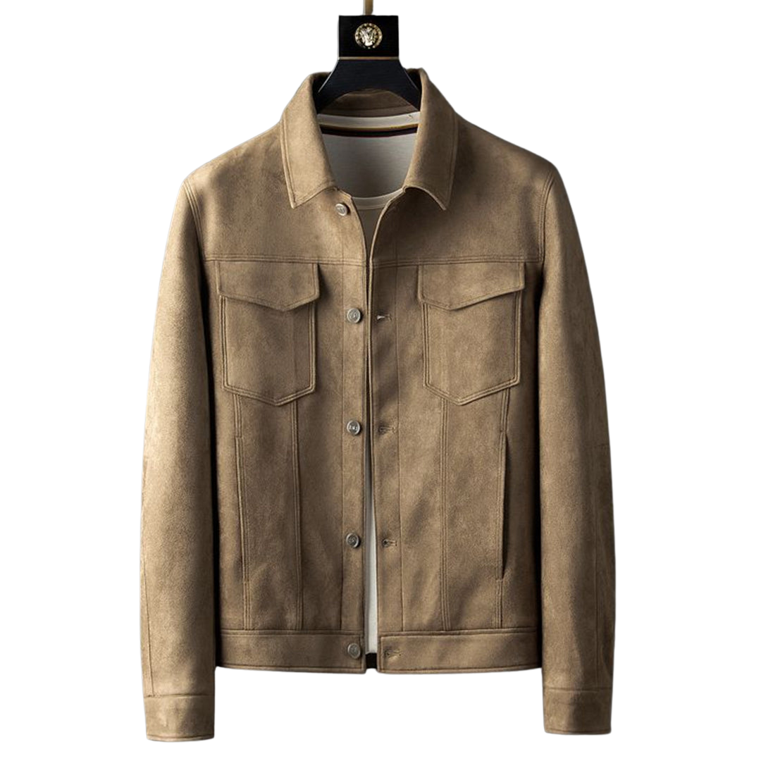 Drune | Trendig Suede Jacke für Männer