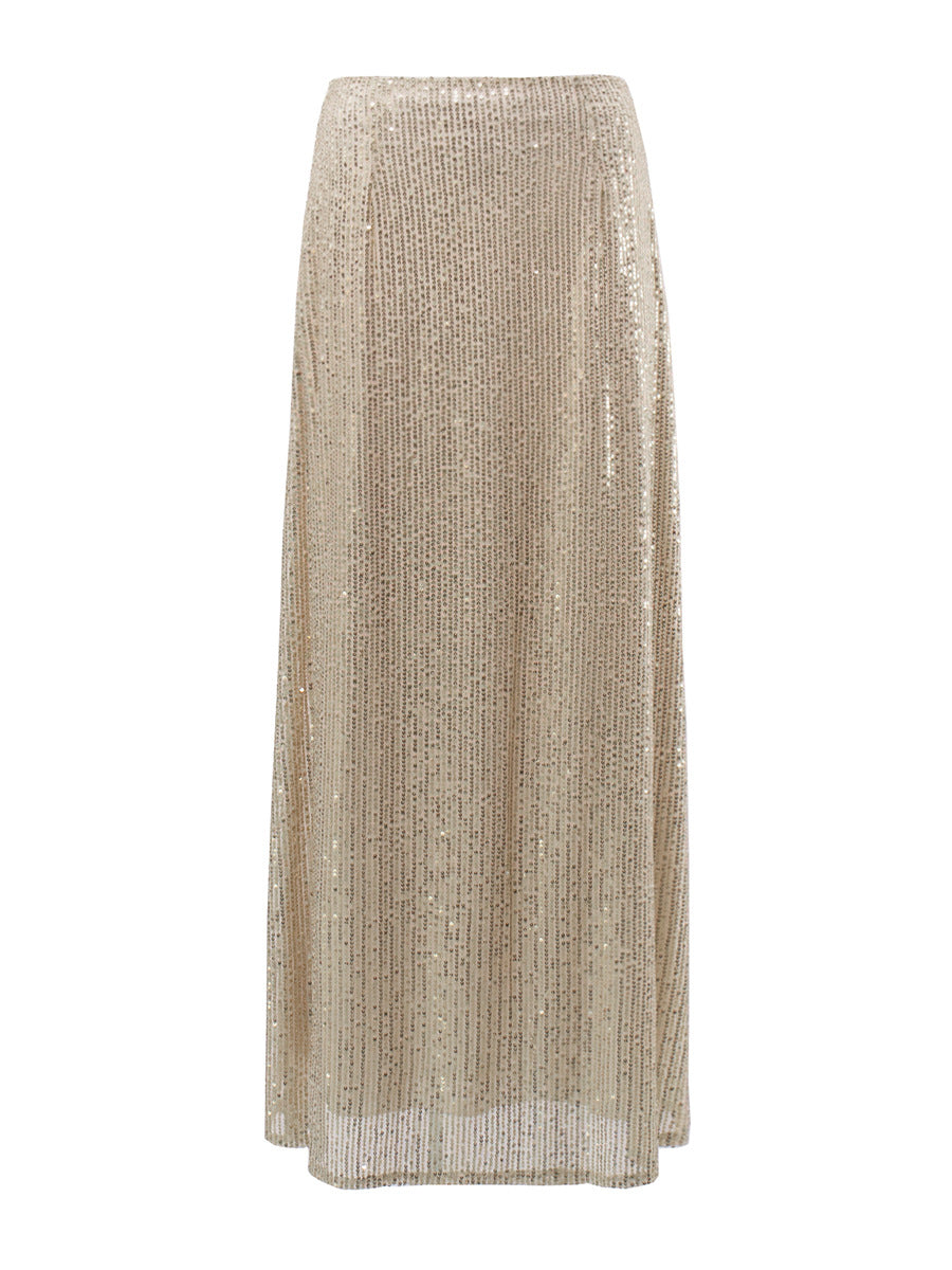 Drune | Damenmode Lässig Einfach Sequined Rock