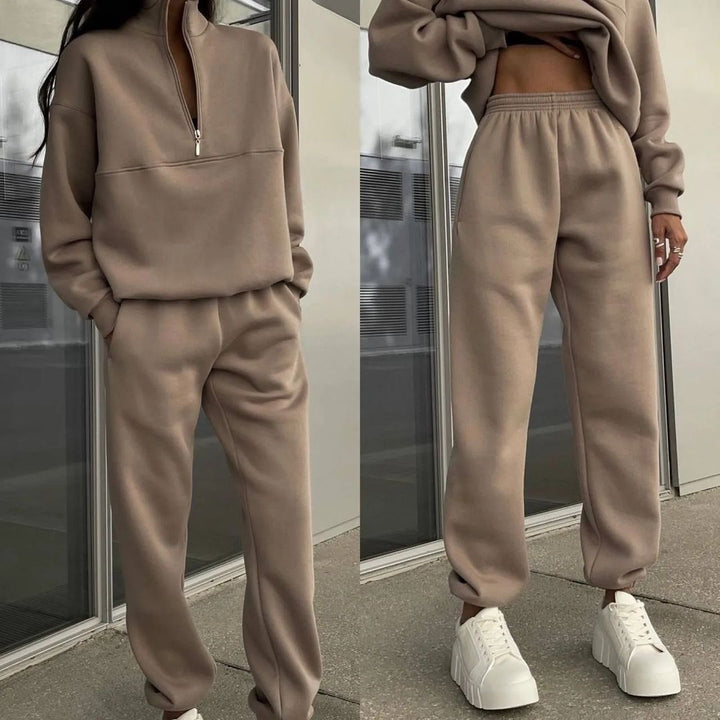Drune™ - Neu Polokragen Mode Sweatshirt Anzug [Letzter Tag Rabatt]