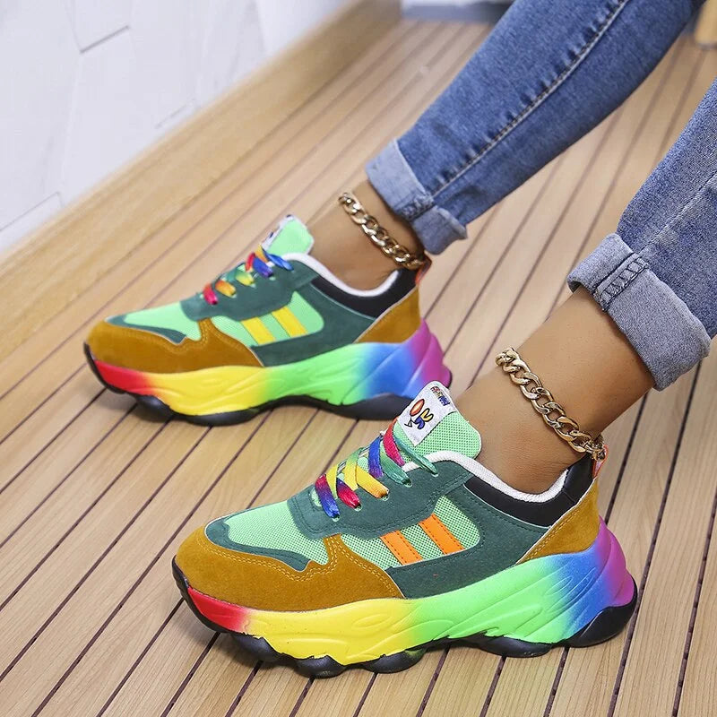 Drune | Bunte Orthopädische Turnschuhe mit Stil