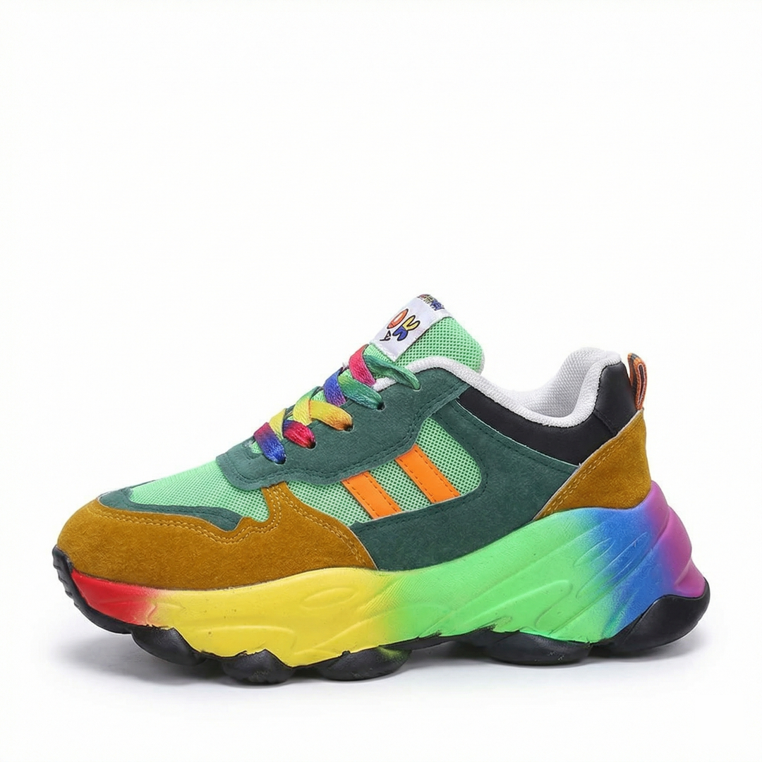 Drune | Bunte Orthopädische Turnschuhe mit Stil