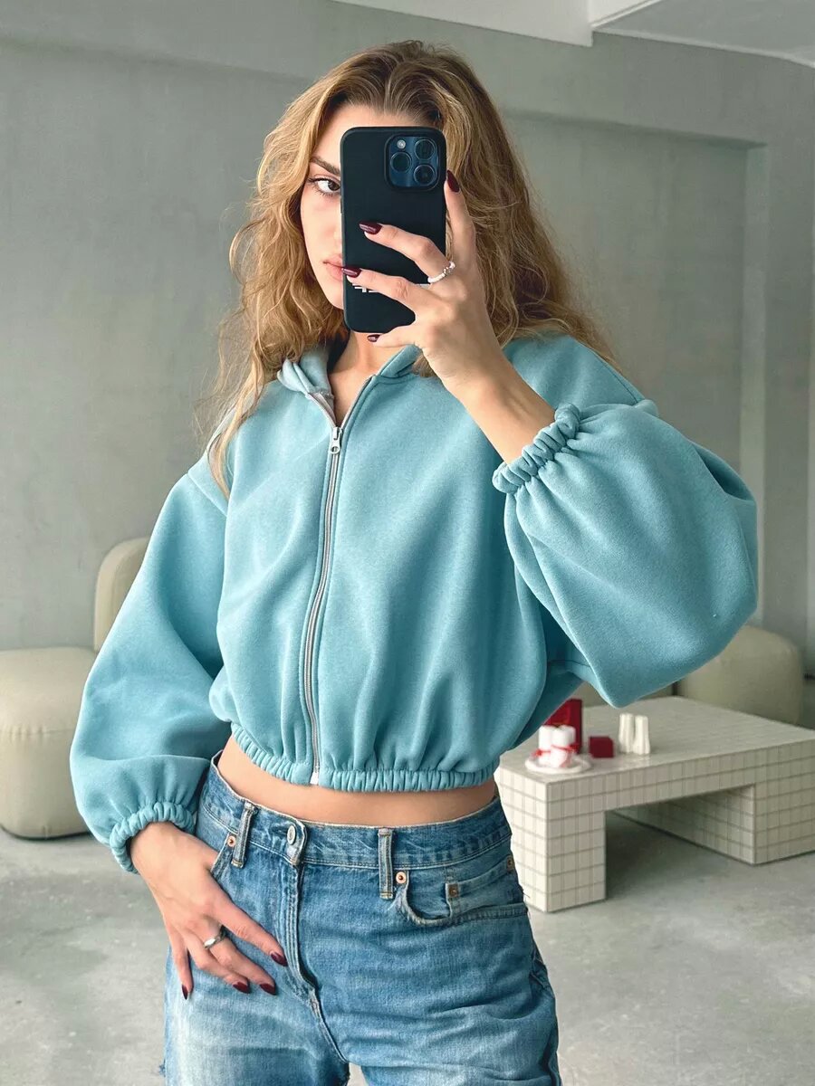 Drune | Casual, lightweight, short sports hoodie jacket