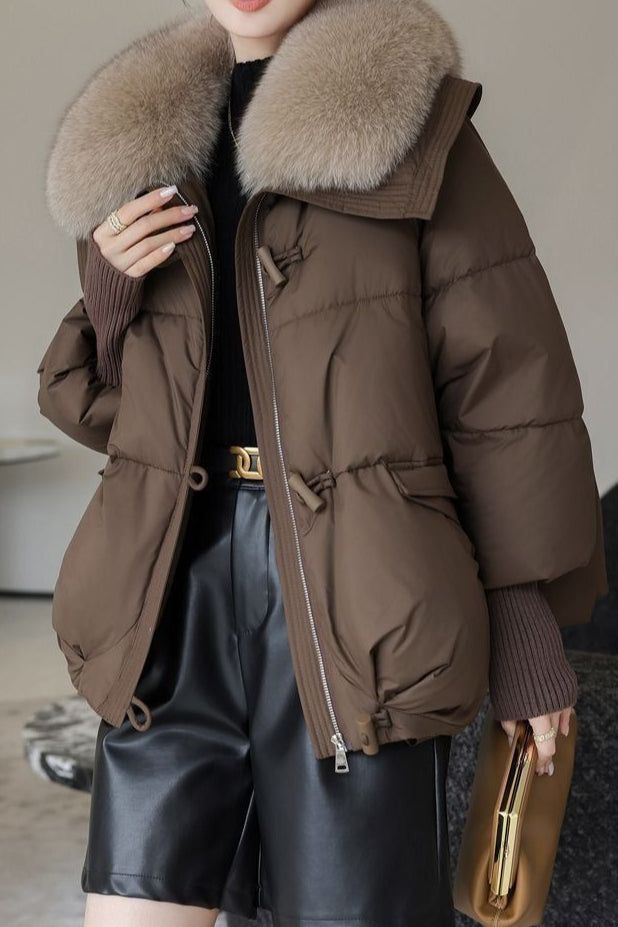Drune | Revers Cropped Puffer Jacket