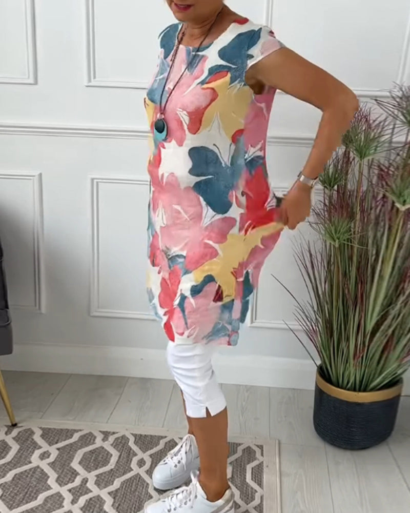 Drune | Elegante Blumen Kleid