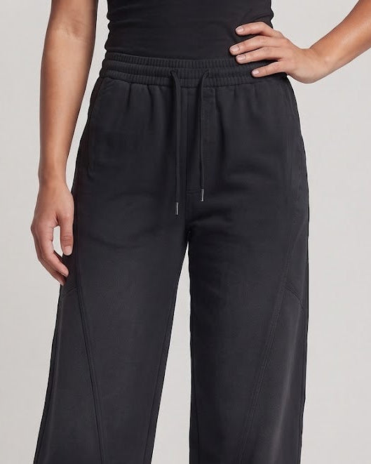 Damen weite Ballonhose mit Kordelzug und Utility-Nähten Drune