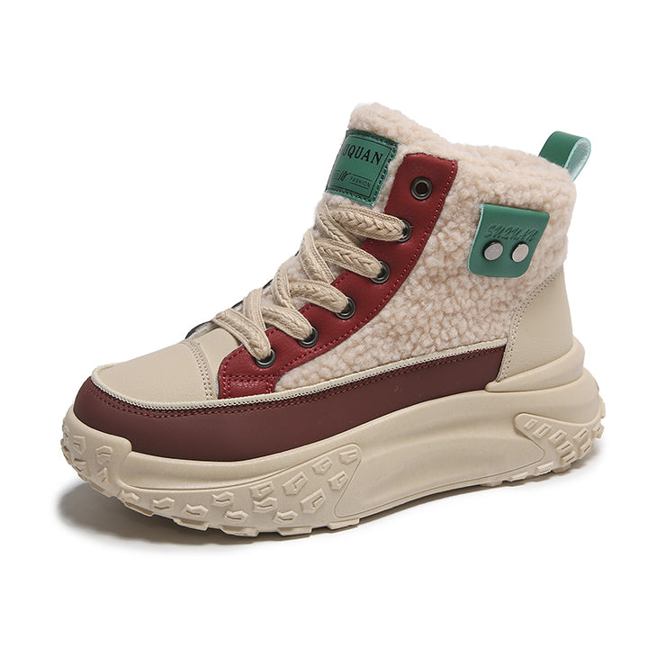 Drune – Wasserdichte Plüsch-Stiefeletten