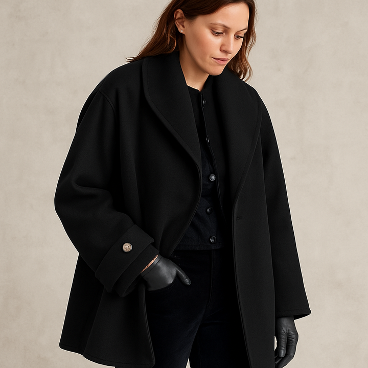 Drune | Damen Oversized Trenchcoat - Weiter Schnitt